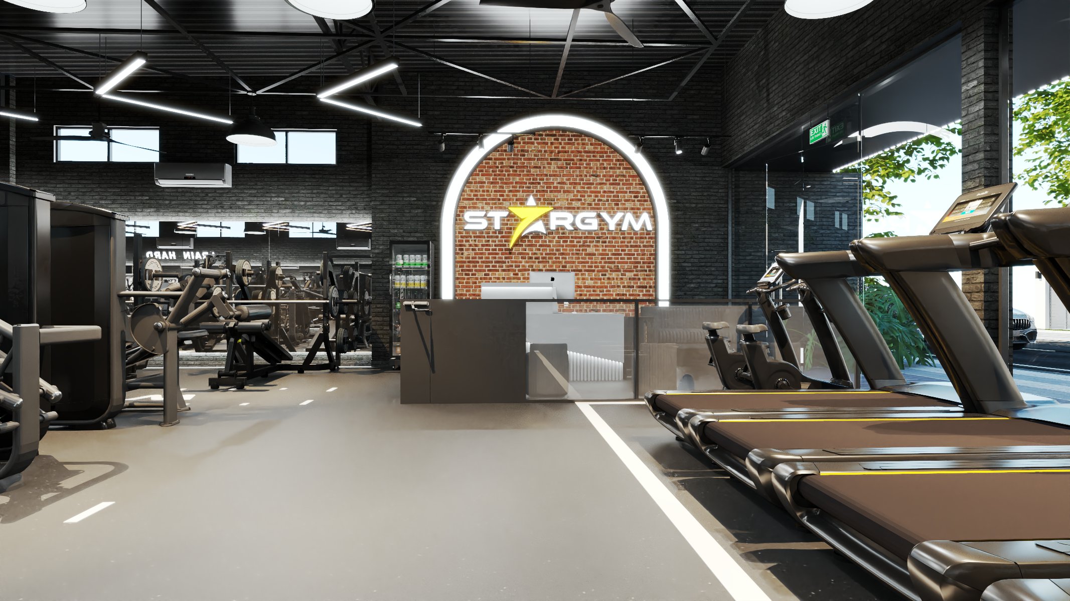 Star Gym Fitness cổng 11